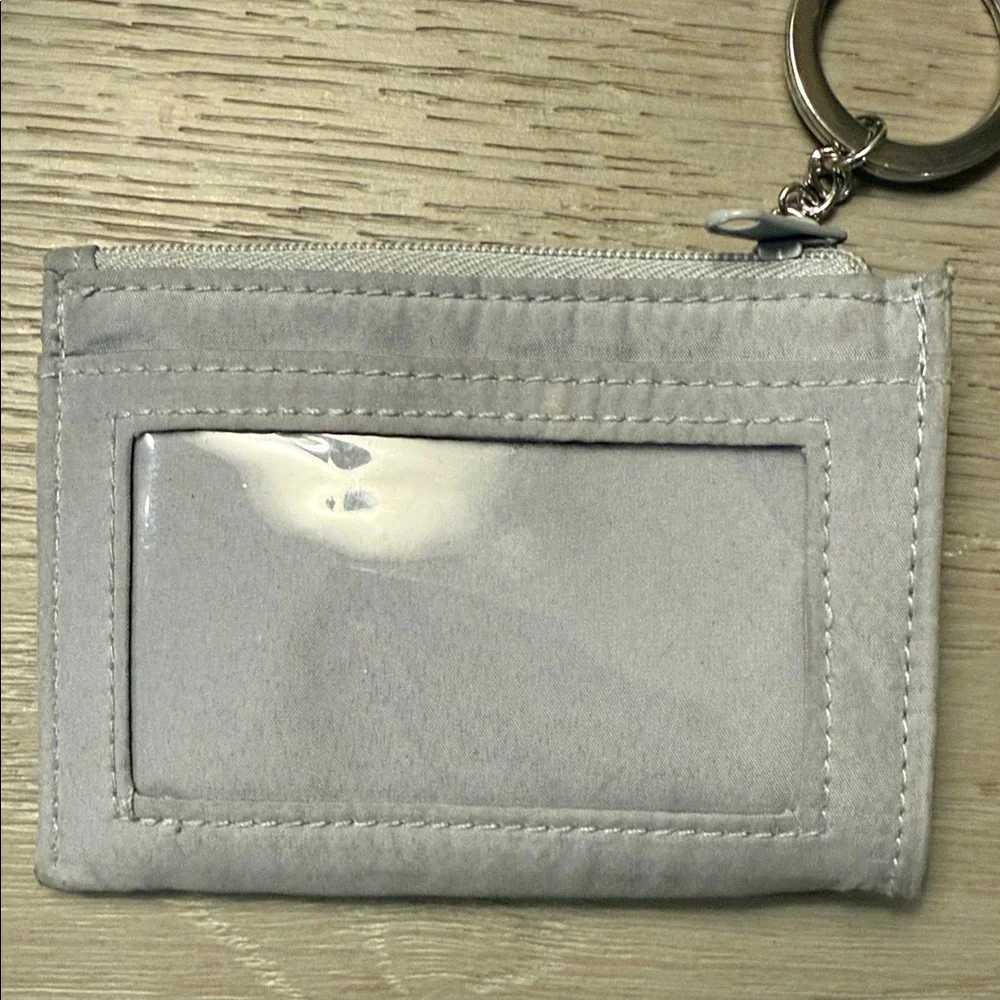 PINK Victoria's Secret Gary Keyring And Zipper Card Key Holder